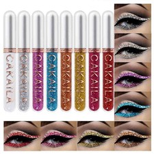 evpct 8 Colors Liquid Glitter Eyeliner Liquid Sets Glitter Eye Liners for Women