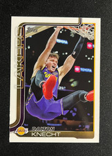 2025-26 Topps Dalton Knecht #153 Los Angeles Lakers