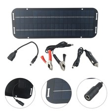 Caricabatterie pannello solare 12V ricarica tutto il giorno 60W per caravan auto