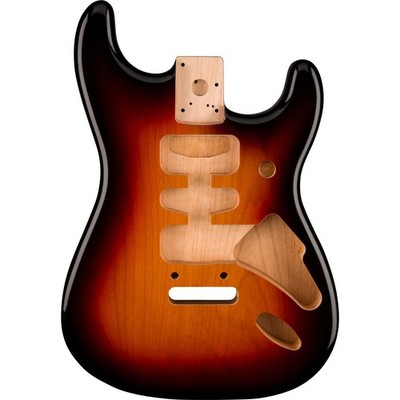 Fender Deluxe Series Stratocaster Alder Body, 3-Color Sunburst