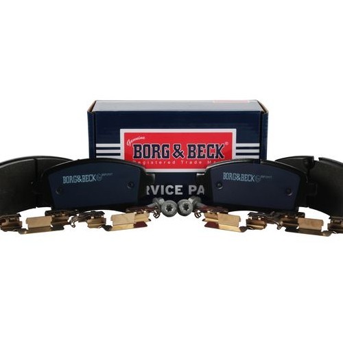 BORG & BECK Brake Pad Set, disc brake BBP2927