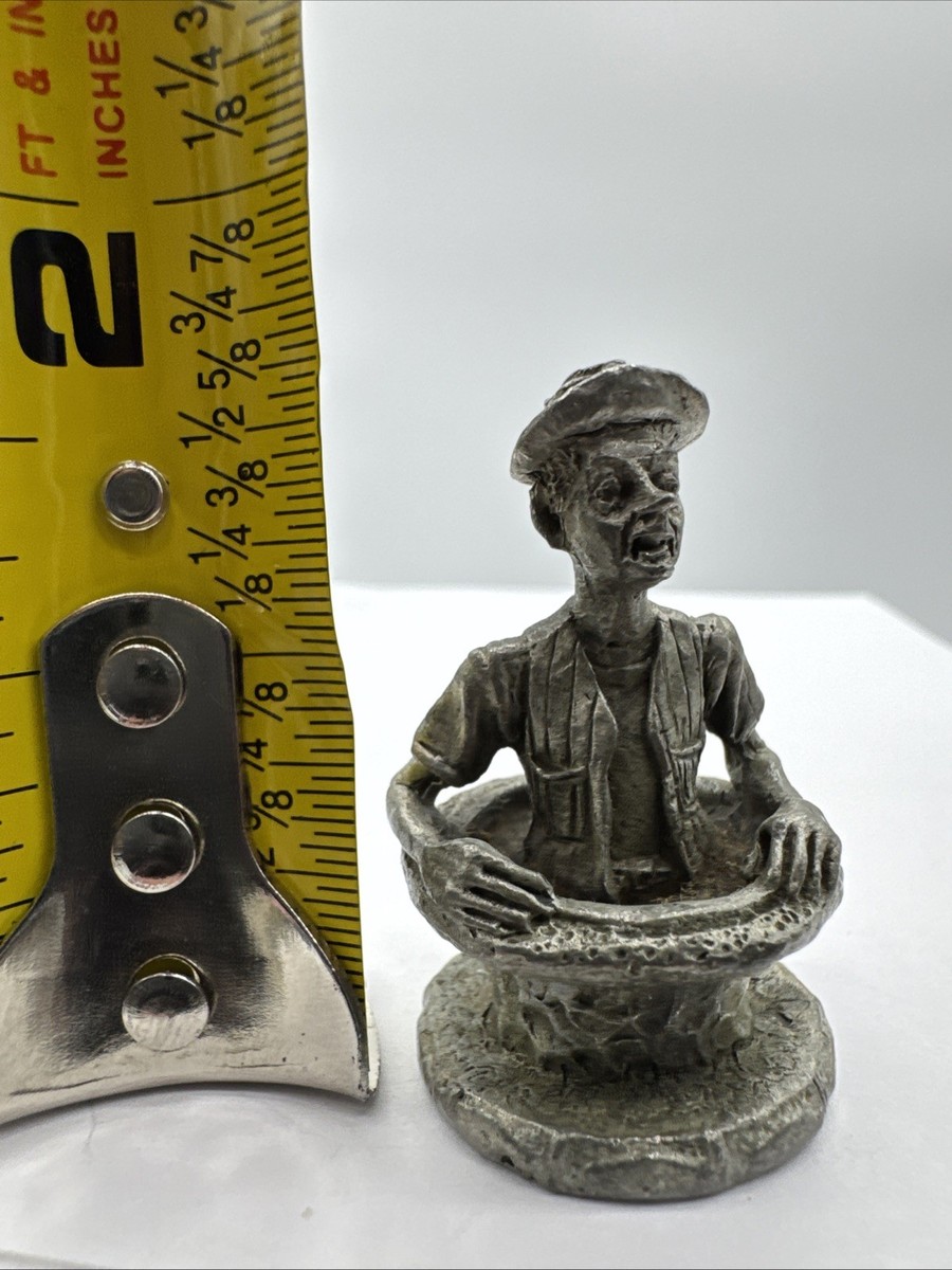 Honeymooners TV Gallo Pewter Figure Daley 1.75” 1990 VIP Corp | eBay