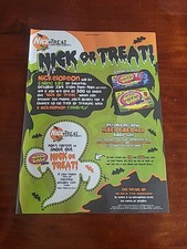 Nickelodeon Nick Or Treat Sweepstakes 2004 Print Ad 8x11 Great To Frame 