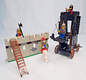 LEGO Castle: Siege Tower (6061) 100% Complete with Minifigures