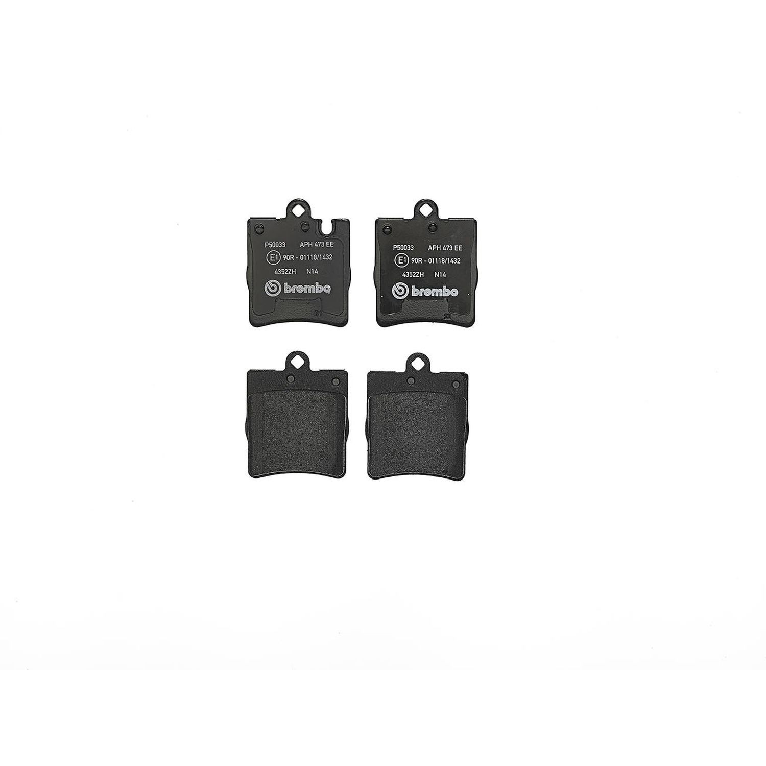 Brembo P50033 Disc Brake Pad Set For Select 96-11 Mercedes-Benz Models
