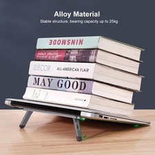 Compact Anti-Slip Scratch-Resistant Practical Space-Saving Foldable Laptop Stand