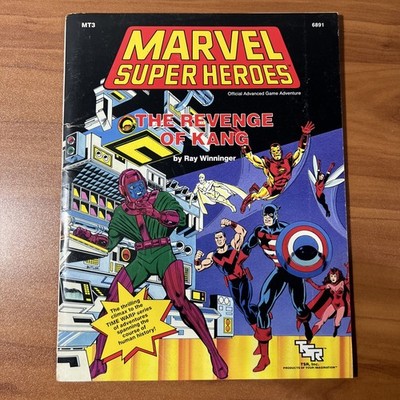 The Revenge of Kang with Map Adventure Module - TSR Marvel Super Heroes 6891