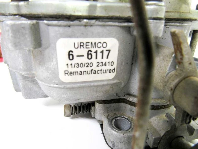 Carburador 68-69 Dodge Charger Plymouth GTX Uremco 6-6117 Reman Carter 2bbl Foto 2 de 4