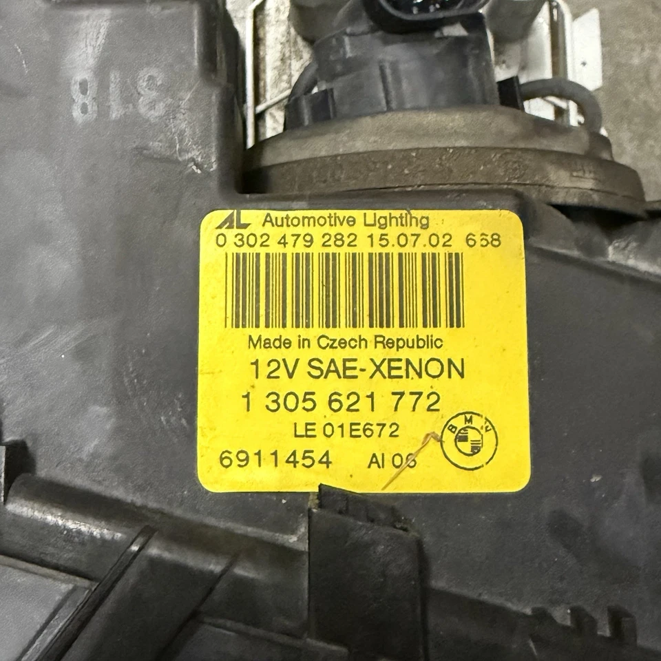 00-03 Faro HID xenón pasajero derecho BMW E46 325Ci 330Ci M3 6904298 OEM Foto 2 de 4