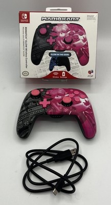 Nintendo Switch Mariokart Controller PDP REMATCH Glow in the Dark Mario Kart OVP