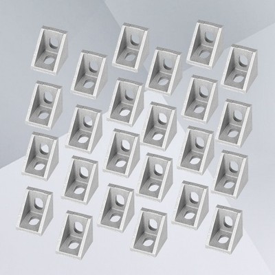  50 stücke 2028 Aluminiumlegierung Joint Corner L Halterung Verschluss für T