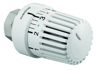Oventrop Uni LH 1011465 | Thermostatkopf M30 x 1,5 | Flüssig-Fühler Weiß