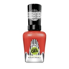 Sally Hansen Miracle Gel Beetlejuice Salon Quality Nail Polish Gel-Like...