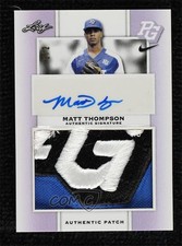 2018 Lavender 2/2 Matt Thompson #MA-MT1 Patch Auto 7xr