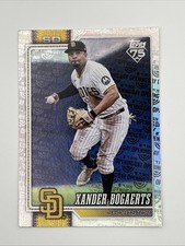 2026 Topps Series 1 Celebration Xander Bogaerts Opening Day Foil #33 Padres