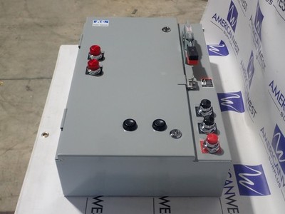 New Eaton 2 Speed Combination Starter Fusible Size 0 Indoor ECN3601APC w/ CPT