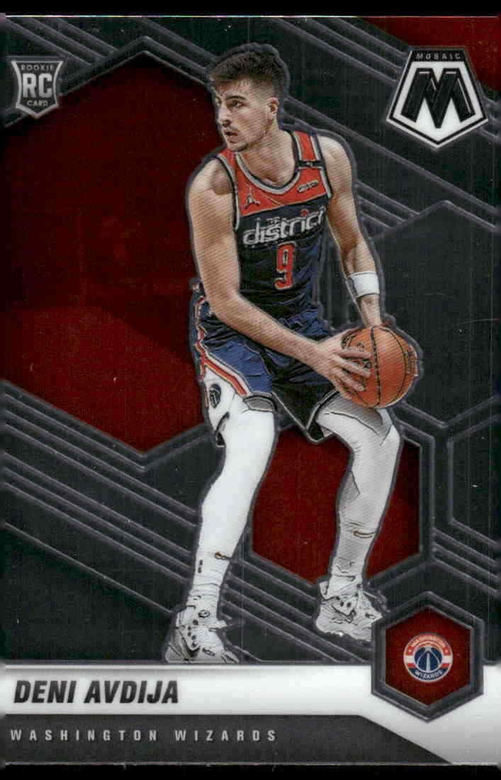 2020-21 Panini Mosaic #217 Deni Avdija