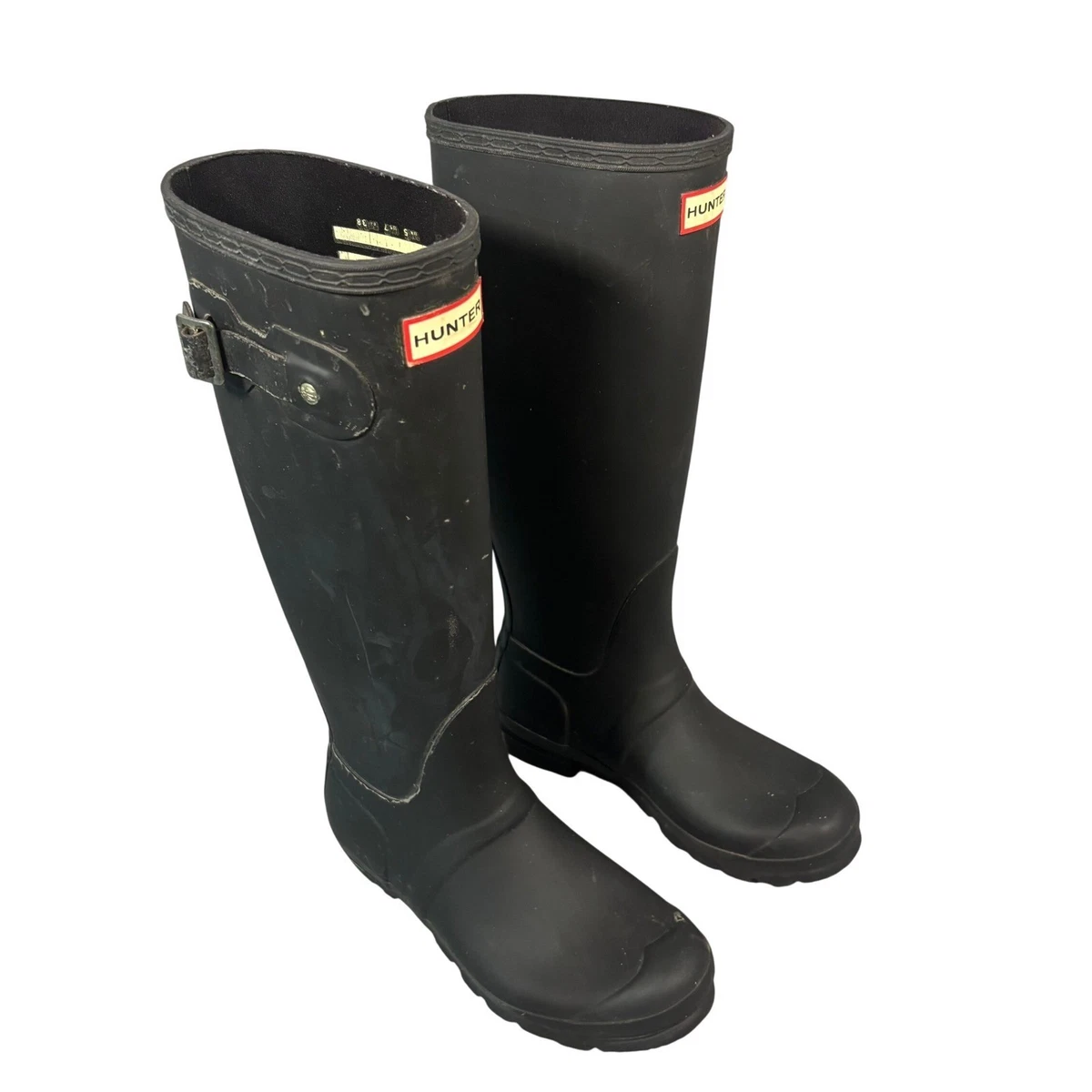hunter boots tall black products for sale | eBay