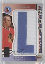 2023-24 Upper Deck SP Game Used HOF Marks /35 Bobby Hull #HOFM-BH HOF 0c3