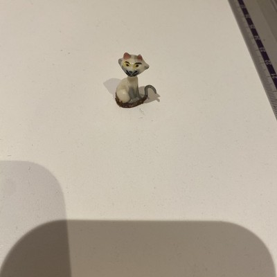 Disney Vintage Marx Disneykins Lady & The Tramp Figur - SI - 60er Katze Si & Am