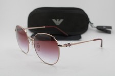 NEW EMPORIO ARMANI EA 2121D 3011/8H GUNMETAL AUTHENTIC SUNGLASSES 55-19