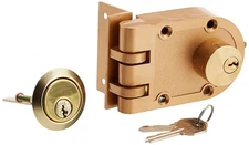 Jimmy Proof Lock Deadbolt Lock - Heavy Duty Safety Deadbolt - Easy Install - ...