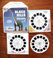 VIEWMASTER BLACK HILLS BADLANDS SAWYERS A486 3 REEL SET