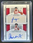 2023-24 National Treasures Jalen Green Amen Thompson Auto Dual #20/25