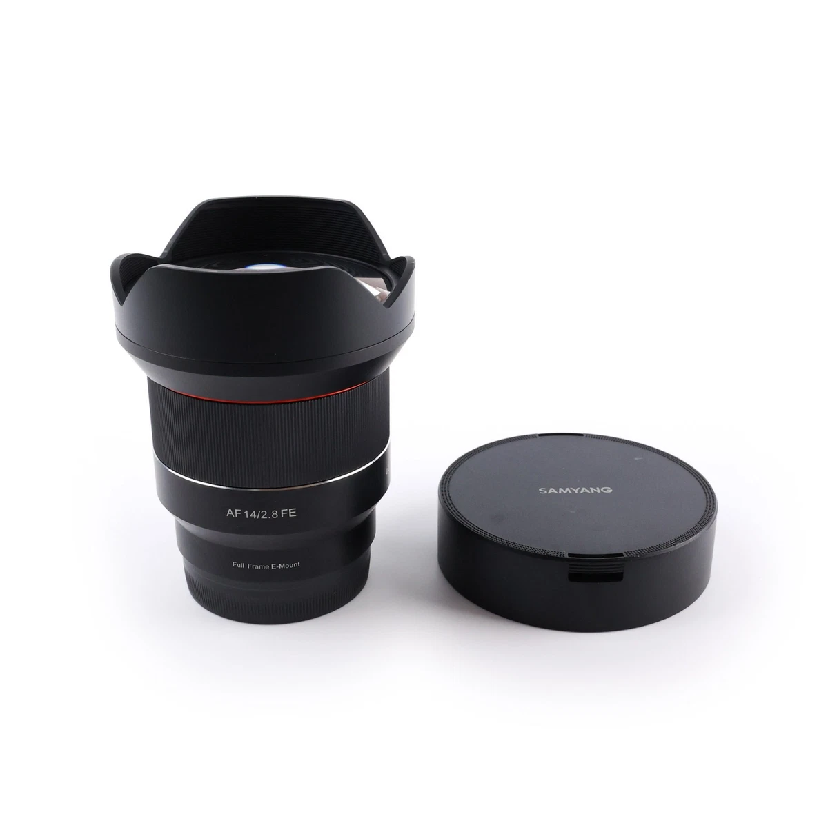 Preços baixos em Samyang Sony E-mount 14mm Focal lentes de câmera