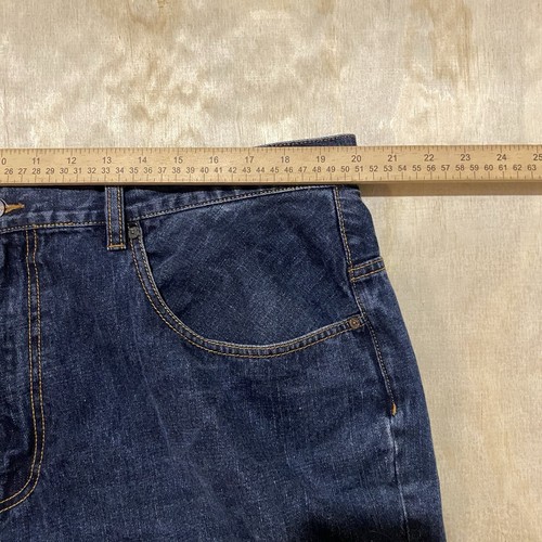 Vintage Ecko Unltd Jeans Baggy 5 Pocket Wide Leg Y2K 38x34 - Picture 6 of 9