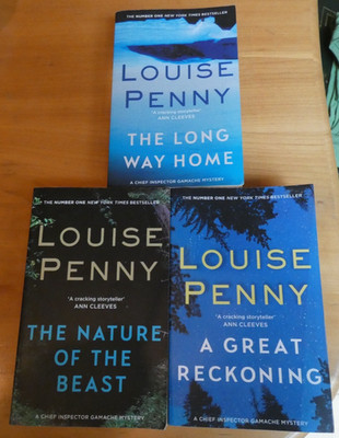 Lot of 3 LOUISE PENNY INSPECTOR GAMACHE Series Novels In Order Very Good TP