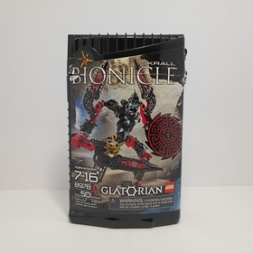 Lego Bionicle Skrall Glatorian #8978 Complete Excellent Condition W/ Canister 