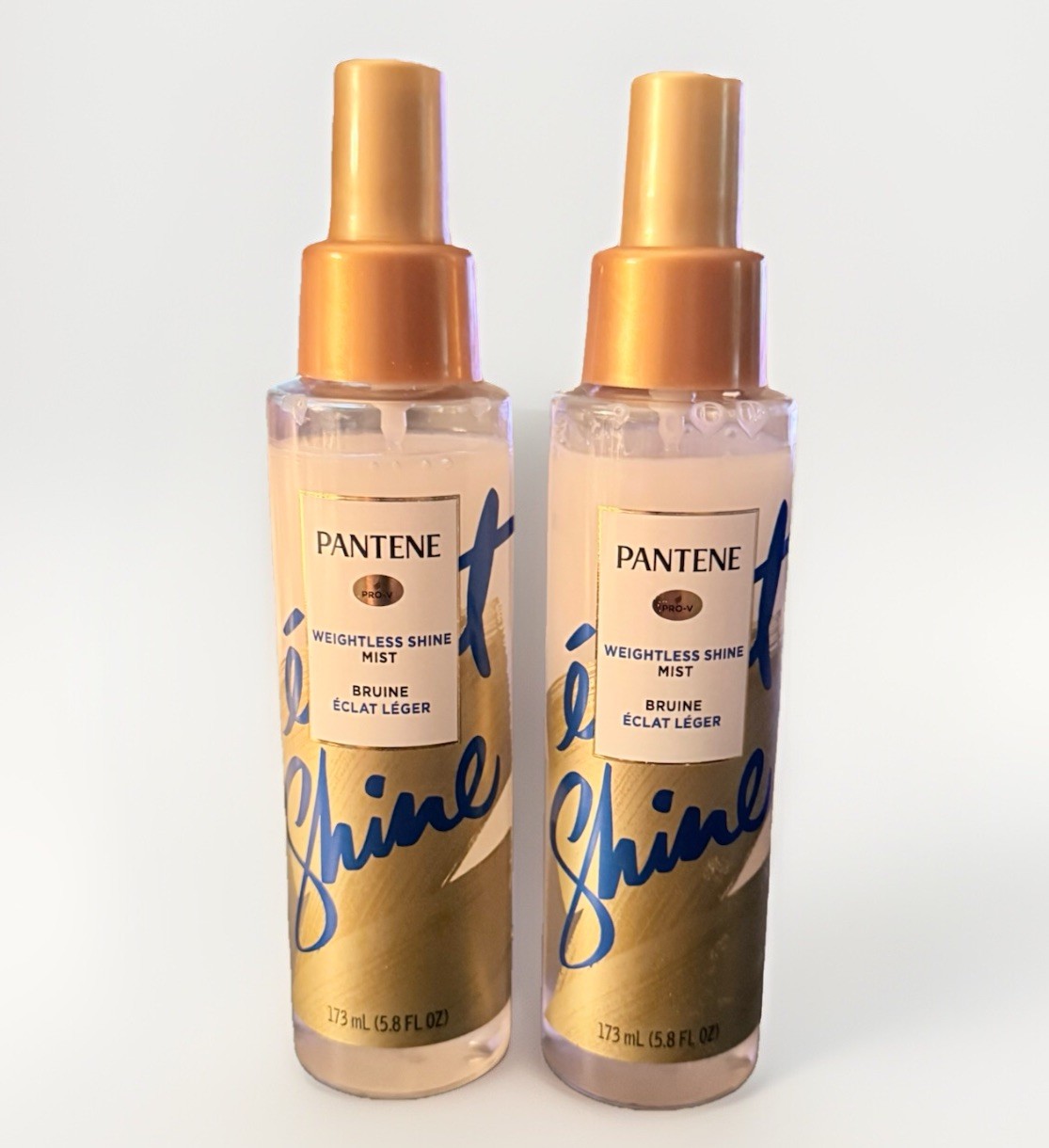 Pantene Weightless Shine Mist 2-Pack 5.8oz Each