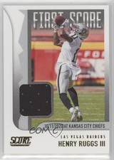 2021 Score First Score Henry Ruggs III #FS6 vf1