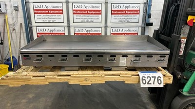 6276 Wolf Used - Vulcan HD 72'' Gas Manual Griddle, Model  AGM72