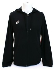 Asics Black FZ FT Full Zip Lightweight Hoodie Men's NWT