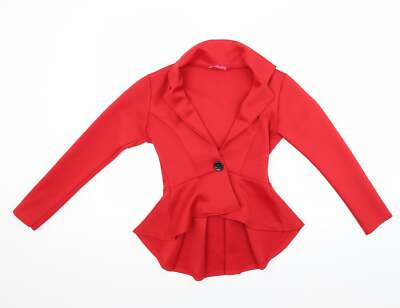 Bodywear Damen Jacke rot Größe S