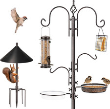 Bird Feeders Bird Feeding Station Kit Bird Feeding Pole Wild Bird Feeder Hanging
