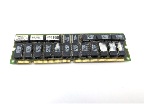 11M8735CBE-60J 64MB Edo Dimm RAM 8Mx72 168-Pin ECC Buffered IBM 228469-001