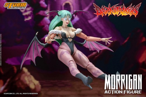 Figura de acción STORM COLLECTIBLES 1/12 MORRIGAN - Darkstalkers - Imagen 5 de 8