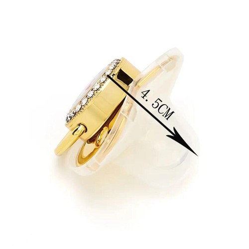 Luxury Princess & Prince Baby Bling Pacifier - Picture 3 of 13