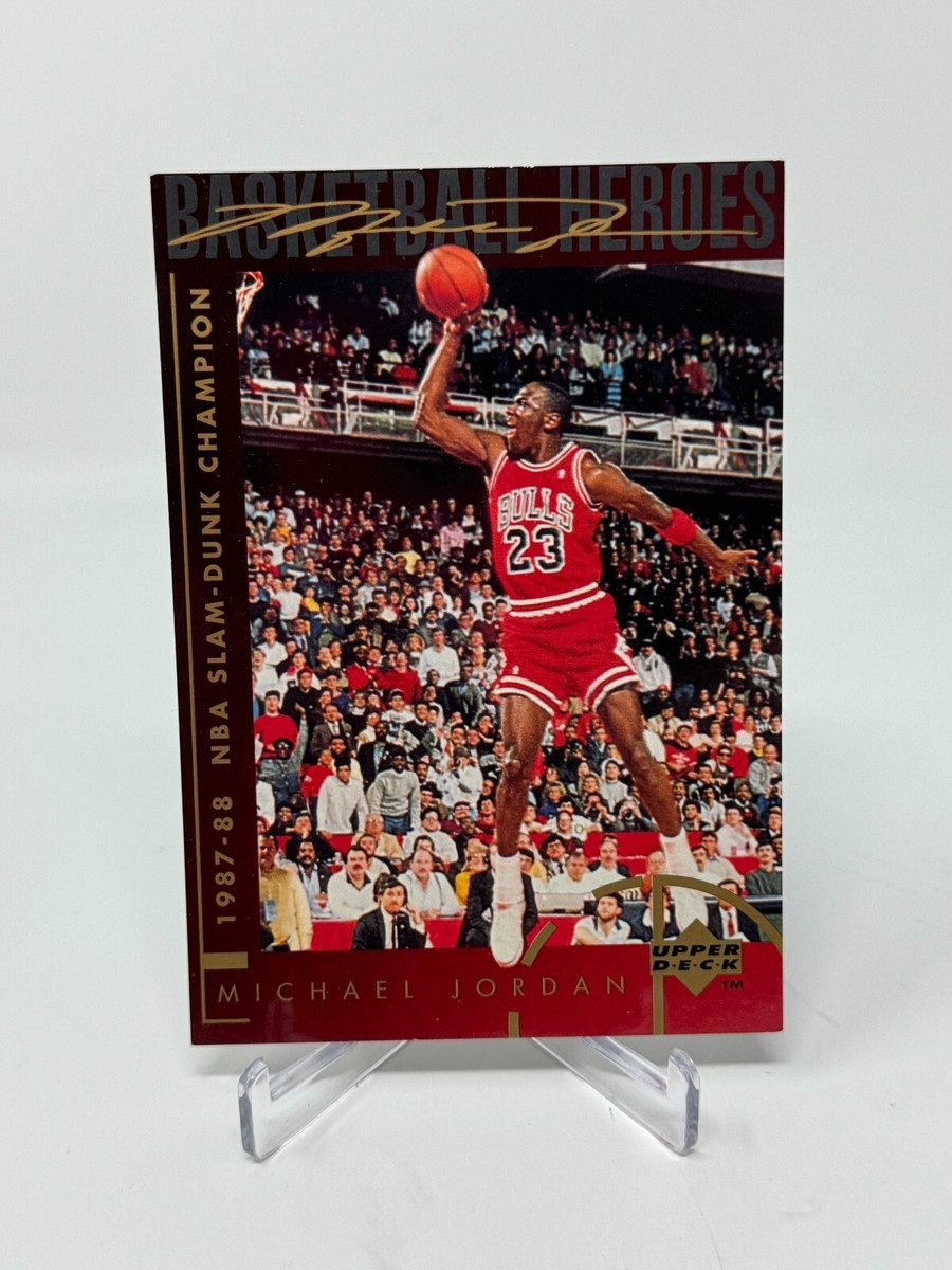 1994 Upper Deck Basketball Michael Jordan Jumbo Card #39 EX+ 3.5x5