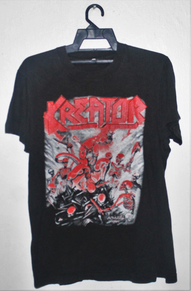 VINTAGE 80's 1985 KREATOR ROCK THRASH METAL TOUR CONCERT
