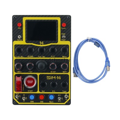 3.5'' Car Racing Control Box SIM Control Box for Thrustmaster Simagic Fanatec