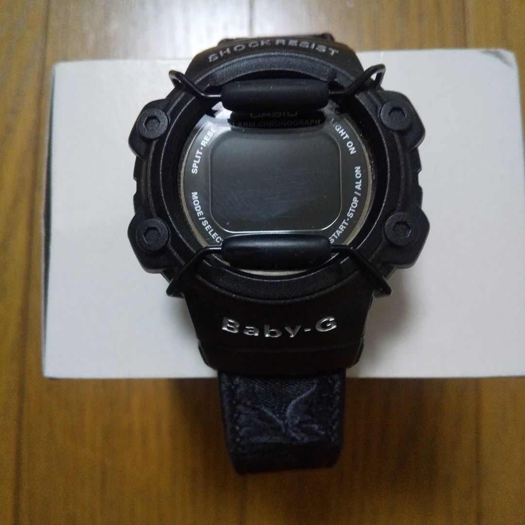 Casio Baby-G Bg-119 Digital Quartz Women Rare Baby G Black