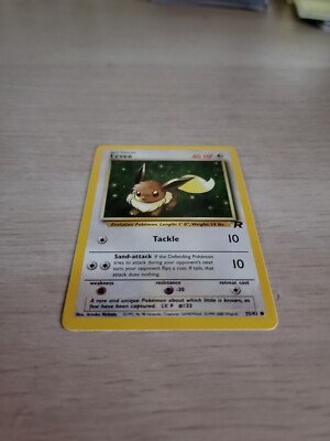 Pokémon Team Rocket Set Unlimited Regular Finish Eevee 55/82 LP-NM
