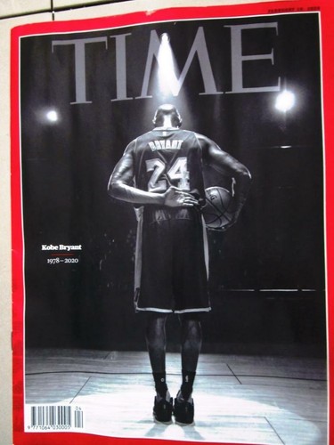 2020 Time Magazine Kobe Bryant Mamba Los Angeles Lakers new Hong Kong Singapore