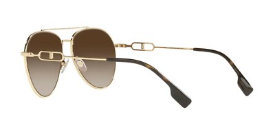 Burberry CARMEN BE 3128 Pale Gold/Brown Shaded (1109/13  display picture 2