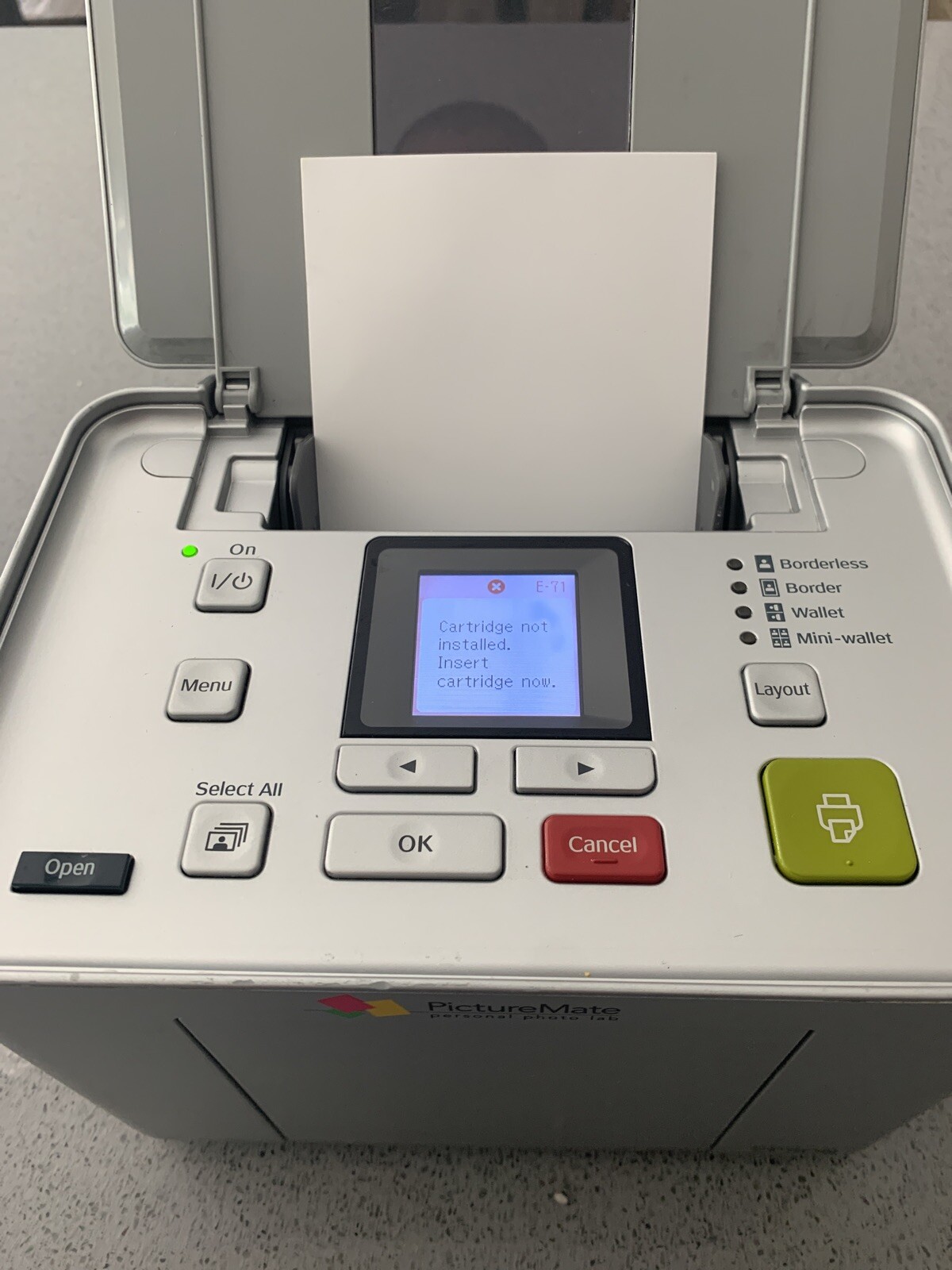 epson 4x6 picturemate pal photo printer price