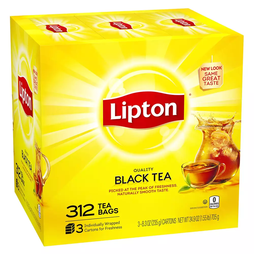 Lipton Tea Bags - Quality Black Tea with Antioxidants, Free Shipping (312  ct.) | eBay